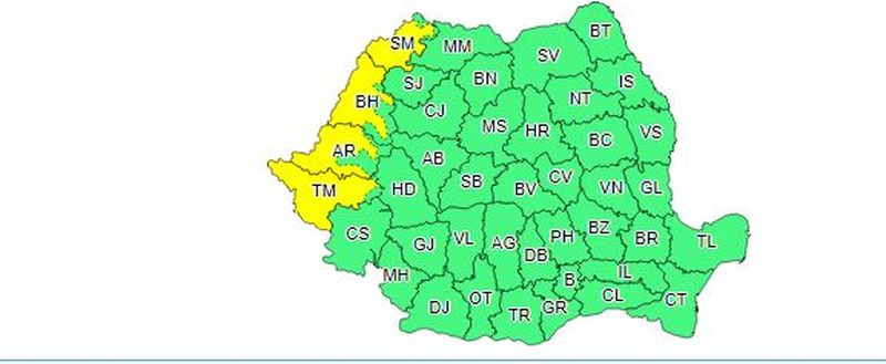Avertizare meteo de caniculă! Meteorologii au emis un cod portocaliu pentru unele zone ale țării 