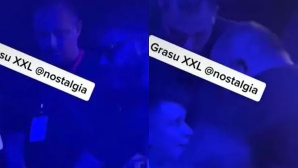VIDEO: Grasu XXL a sărit la bătaie la un fan, în timpul unui concert: „Du-te acasă ca să nu îți iei bătaie”