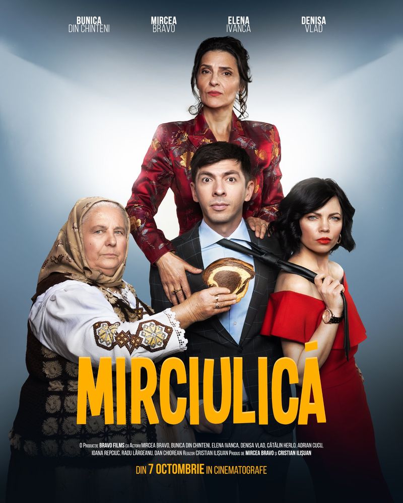 Mircea Bravo a dezvăluit afișul filmului „Mirciulică”:  „Am văzut că așa au și filmele mari de la Hollywood”
