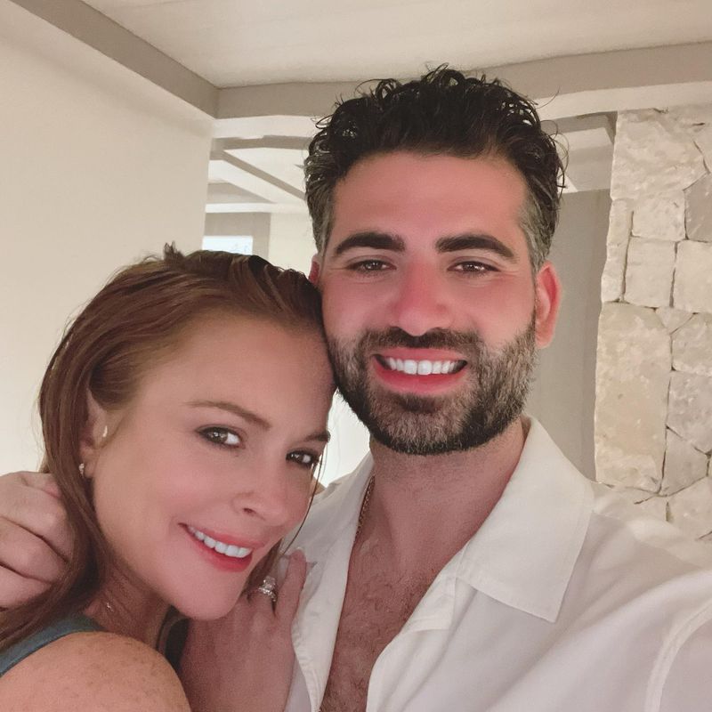 Lindsay Lohan s-a căsătorit în secret. Cine este Bader Shammas, soțul actriței?! 