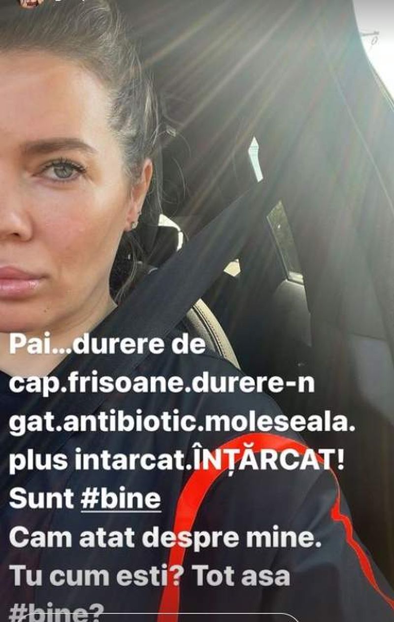 Gina Pistol, probleme de sănătate