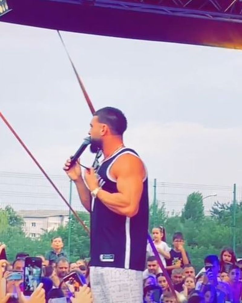 Dorian Popa, discurs emoționant la un concert