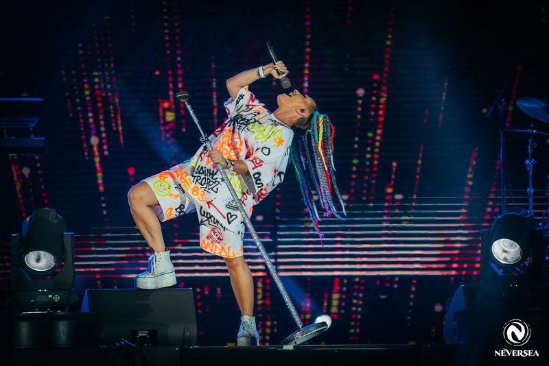 Delia Matache, emoții mari la festivalul Neversea