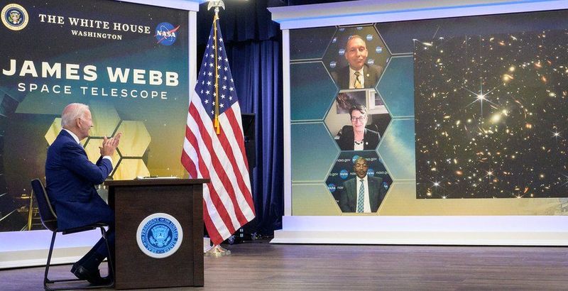 NASA publică mai multe imagini obținute de telescopul spațial James Webb. Foto