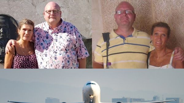 Doi soți au plecat în vacanță și au zburat 15 ore cu avionul. La aterizare s-au trezit tot acasă: „Suntem în stare de șoc”