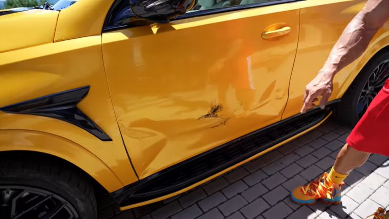 Dorian Popa, accident în miez de noapte.