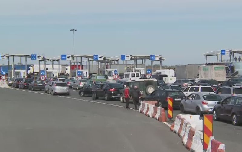 Aglomeraţie în vămi