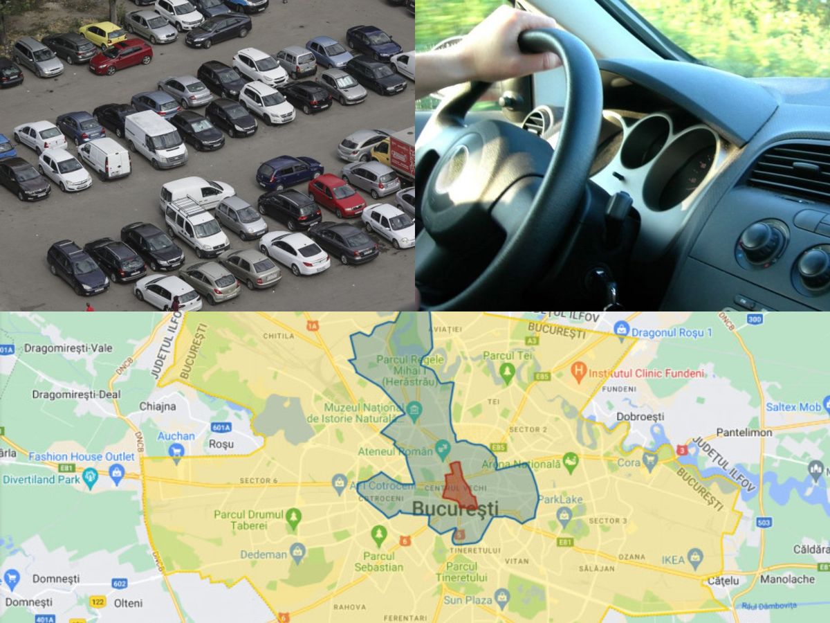 Cât va costa parcarea în București începând din 15 august 2022