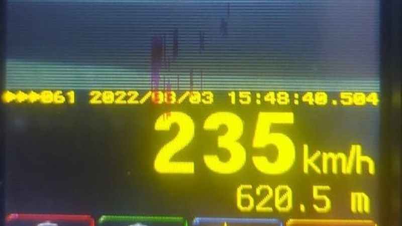 Mașina în care era IPS Teodosie, prinsă în timp ce circula cu 235 de kilometri pe oră pe A2. Audio