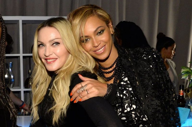Madonna și Beyonce 
