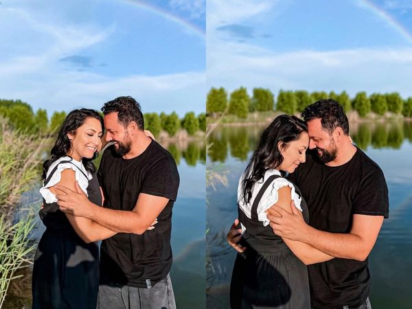 Andra, mai romantică dec&acirc;t te așteptai! Artista i-a făcut soțului cea mai frumoasă declarație de dragoste: &bdquo;Poate veni orice furtună&rdquo;