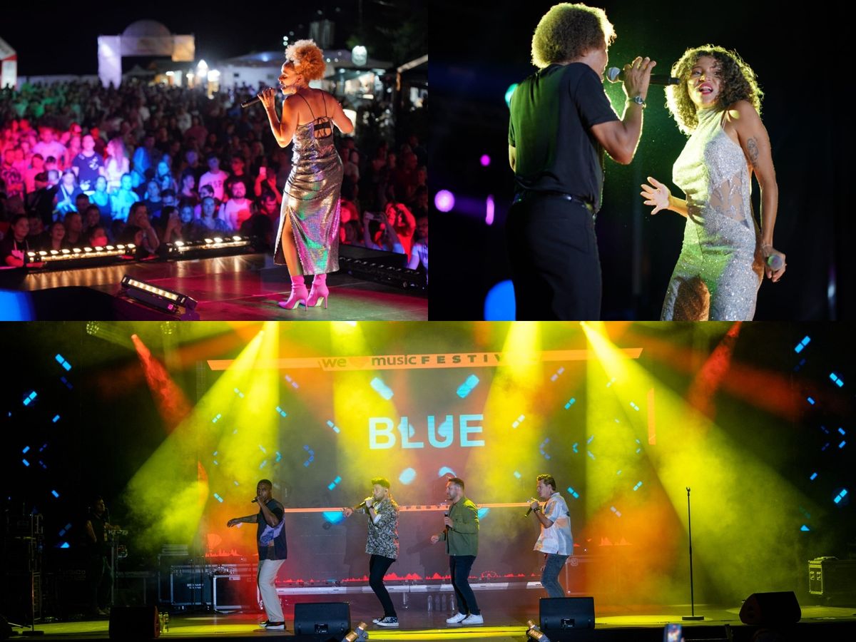 Cum s-au simțit Blue, Oceana și Ottawan în prima seară a We Love Music Festival! Mii de  oameni au fredonat piesele lor vers cu vers!