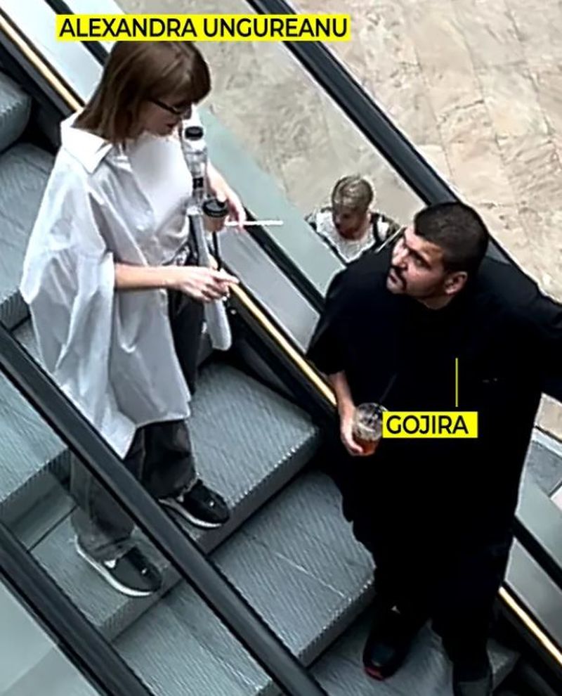 Alexandra Ungureanu formează un cuplu cu DJ-ul Gojira