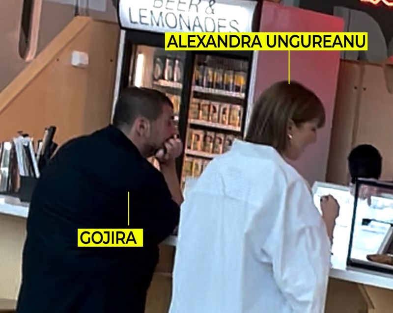 Alexandra Ungureanu formează un cuplu cu DJ-ul Gojira