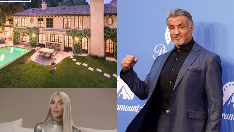 Kim Kardashian și Sylvester Stallone, trași la răspundere pentru că nu respectă restricțiile de apă din California