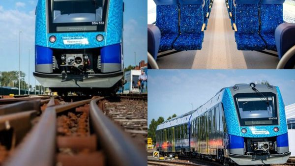 Premieră mondială: Germania a inaugurat primele trenuri cu hidrogen din lume: &bdquo;Suntem m&acirc;ndri că am putut să aducem această tehnologie&rdquo; - VIDEO