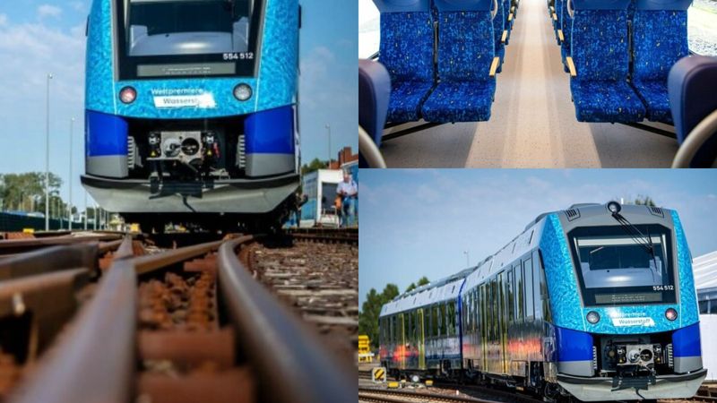 Premieră mondială: Germania a inaugurat primele trenuri cu hidrogen din lume: &bdquo;Suntem m&acirc;ndri că am putut să aducem această tehnologie&rdquo; - VIDEO