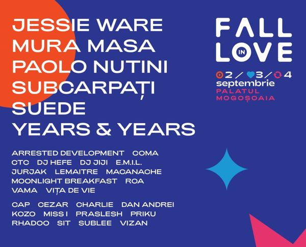Festivalul Fall in Love de la Palatul Mogoșoaia. Programul și prețul biletelor