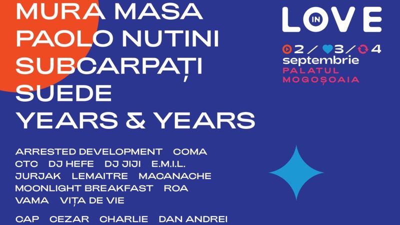 Festivalul Fall in Love de la Palatul Mogoșoaia. Programul și prețul biletelor