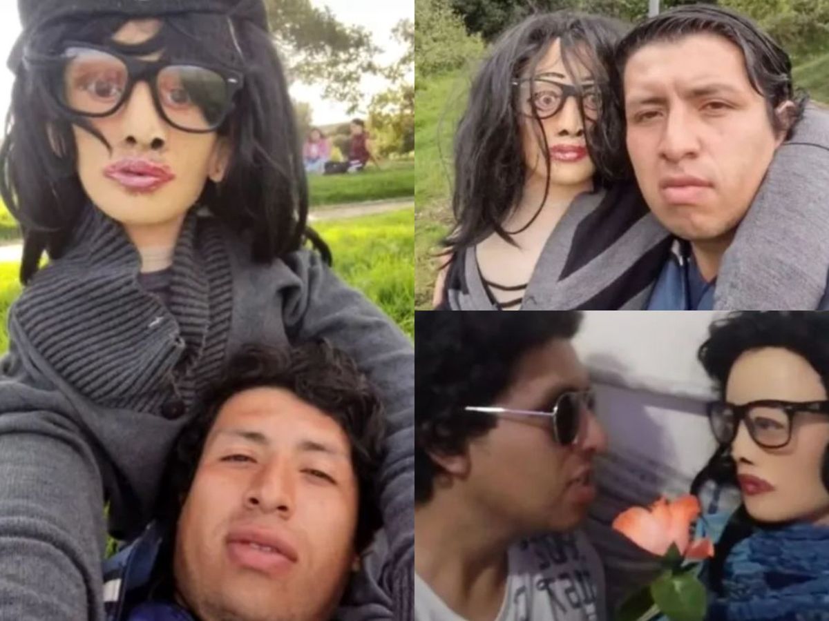 Un bărbat vrea să se însoare cu o păpuşă din cârpă