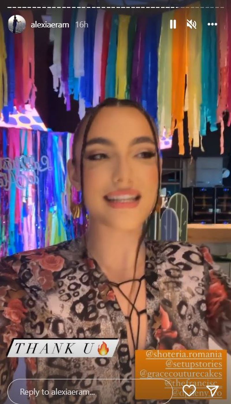 Alexia Eram a împlinit 22 de ani. De ce surprize a avut parte și cum s-a distrat de ziua sa?!
