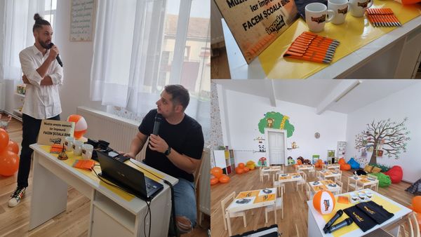 Facem Școala Bine din prima zi! Matinalii Mishu și Cosmin, live din curtea școlii în noul sezon Dimineața Nebună