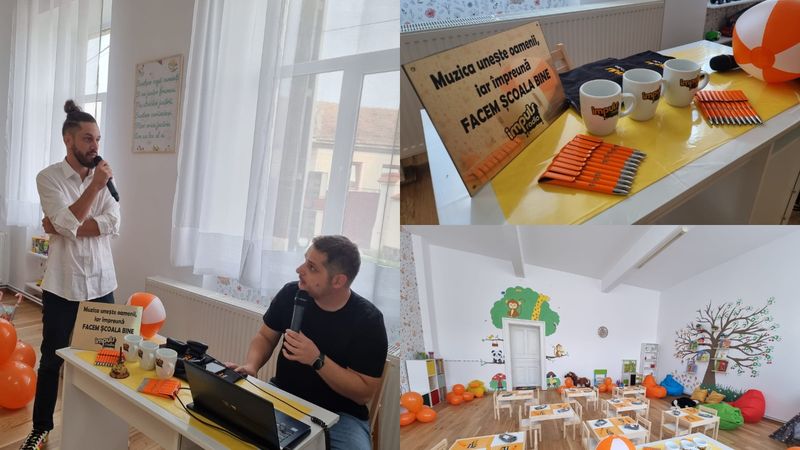 Facem Școala Bine din prima zi! Matinalii Mishu și Cosmin, live din curtea școlii &icirc;n noul sezon Dimineața Nebună