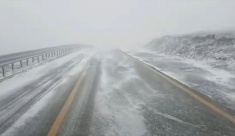 Primele ninsori viscolite în România