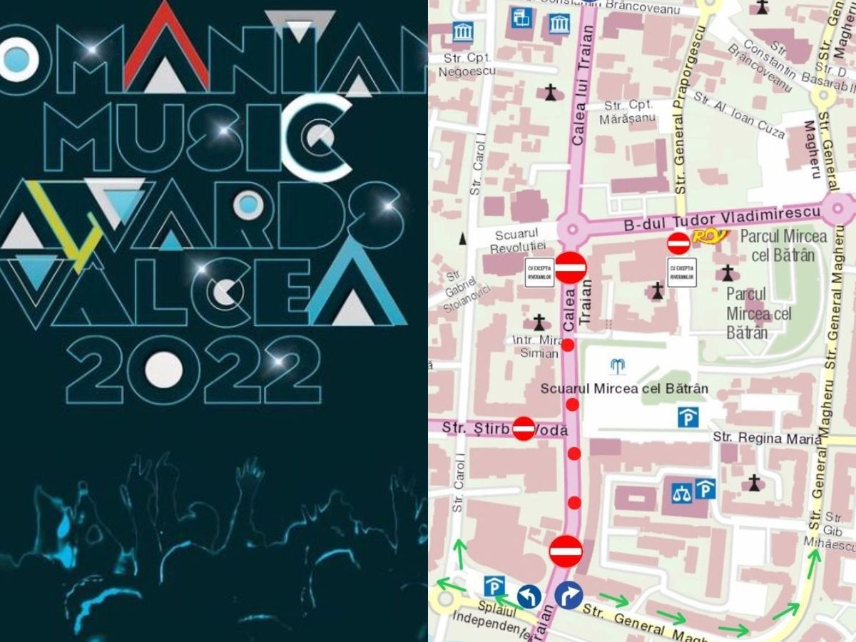 În perioada 17- 25 septembrie, restricții de circulație în zona centrală din Râmnicu Vâlcea