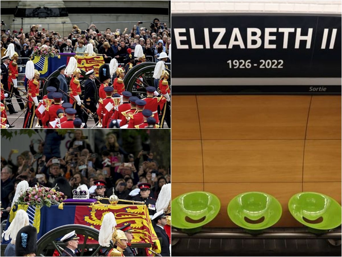 Numele Reginei Elisabeta a II-a a fost dat unei stații de metrou din Paris în semn de recunoștință din partea poporului francez în ziua înmormântării sale