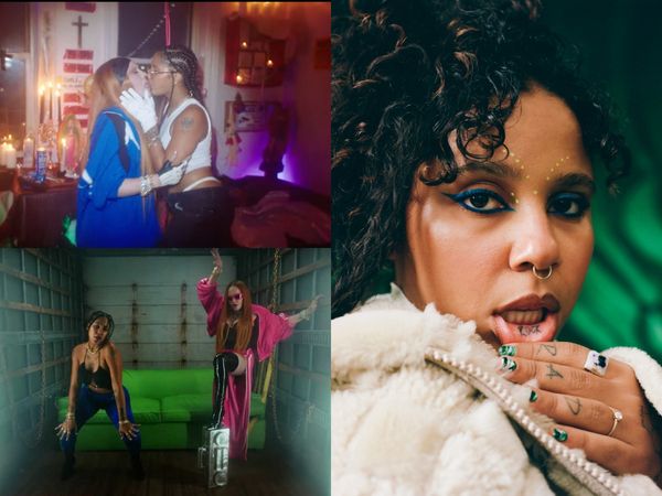 Madonna uimește din nou! Artista s-a sărutat pasional cu Tokischa  &icirc;n fața unui altar &icirc;n cel mai nou clip lansat