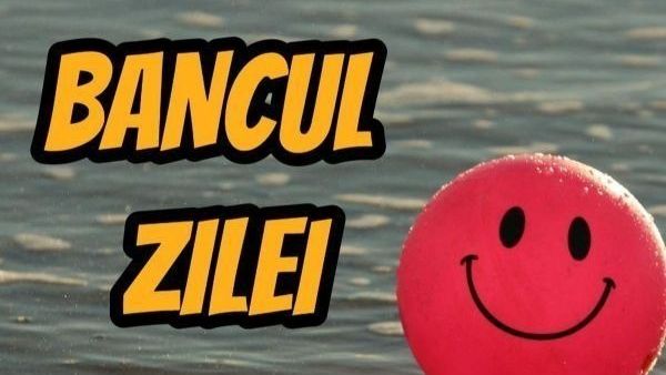 Bancul zilei de luni, 3 octombrie 2022: După o ploaie serioasă, la intrarea unui bar era o băltoacă mare: „Ce faci aici, tataie?”