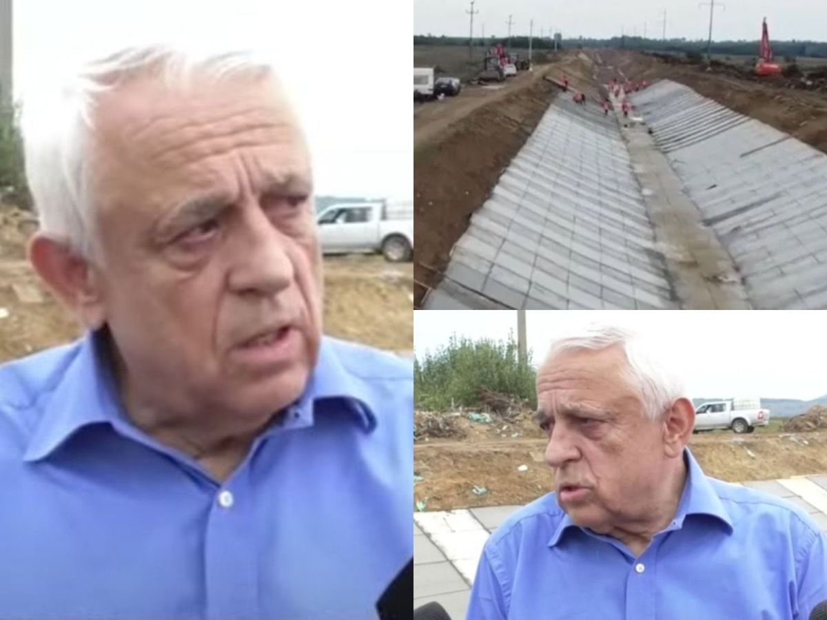  Petre Daea, vizită neașteptată la canalul de irigații de la Mehedinţi