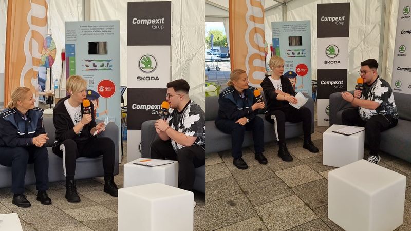 Caravana Compexit. Mihai H&icirc;nda, Anca Dinu și Gina Pop, despre campania &bdquo;Copil iubit la bord&rdquo;. Video