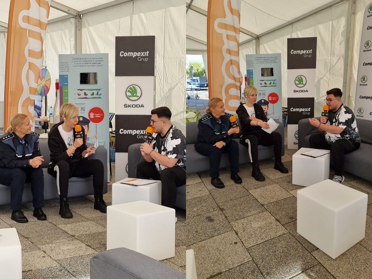 Caravana Compexit. Mihai H&icirc;nda, Anca Dinu și Gina Pop, despre campania &bdquo;Copil iubit la bord&rdquo;