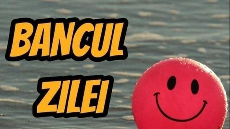 Bancul zilei de joi, 13 octombrie 2022: Iubitule sunt c&acirc;teva persoane pe strada noastră care spun despre mine că sunt grasă