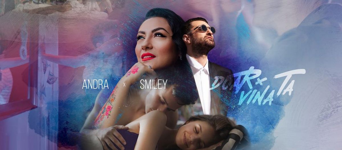 Andra și Smiley au lansat „Doar vina ta”