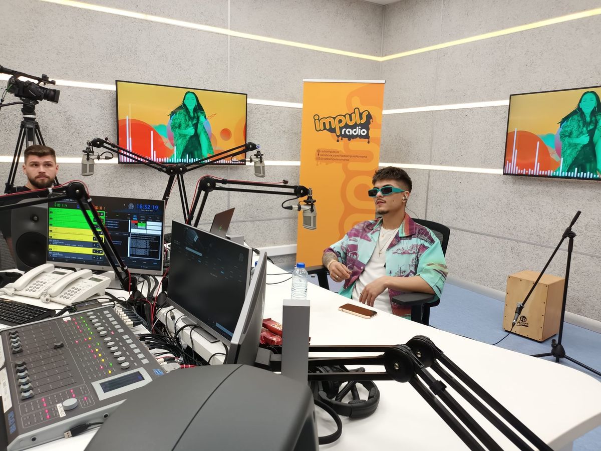 Gabi Bagu, live la Radio Impuls. Artistul dezvăluie că va lansa  o piesă alături de sora sa 
