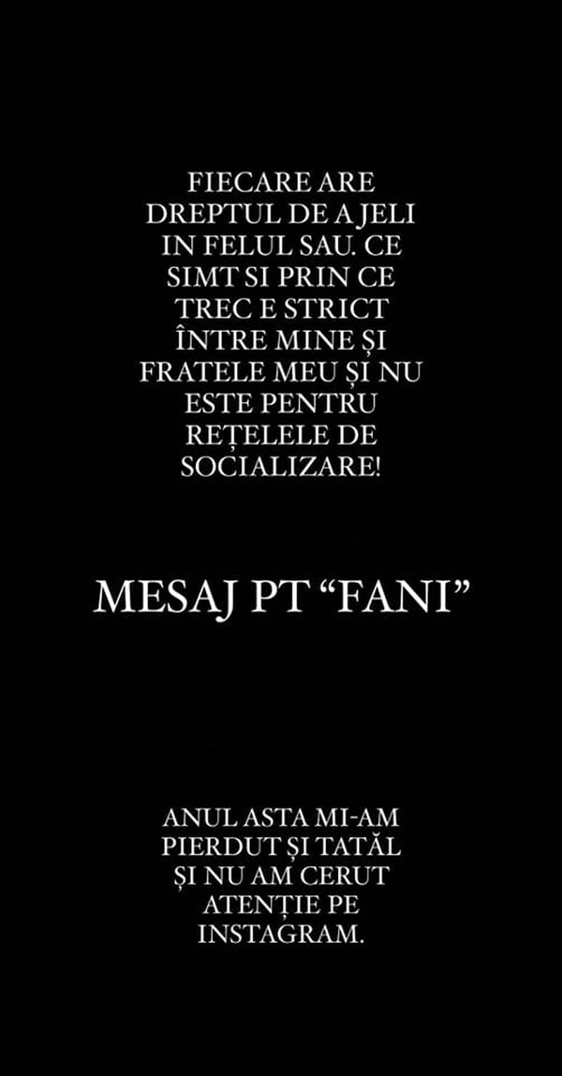 Killa Fonic a rupt tăcerea după înmormântarea lui Nosfe  și a răspuns celor care l-au criticat  pentru tăcerea absolută 