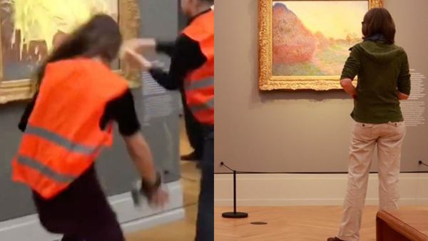 Tablou de Monet, vandalizat cu piure de cartofi în Germania