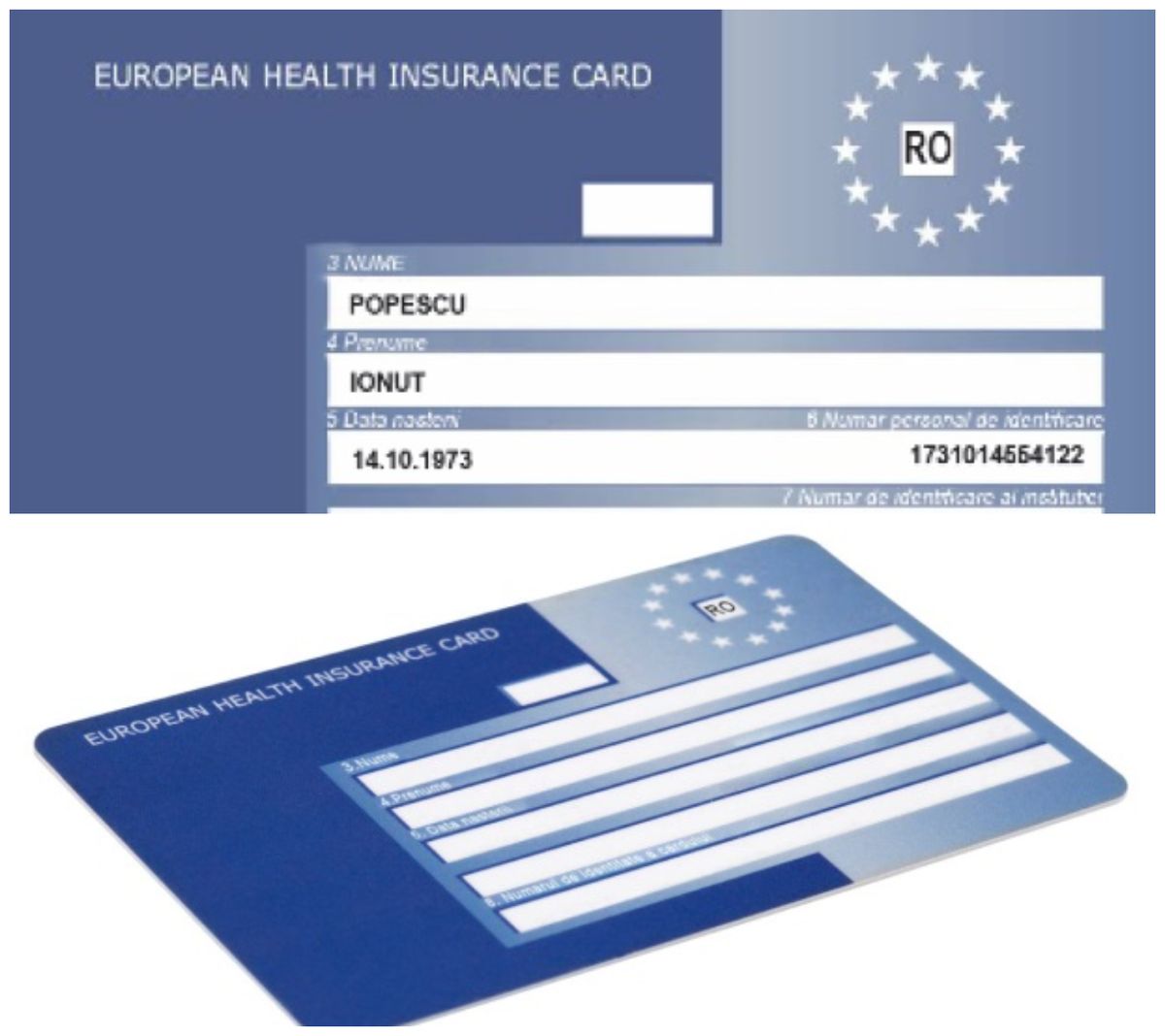 cardul european de sănătate