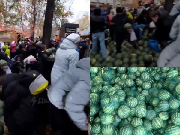 Dimineața Nebună: Rușii s-au călcat &icirc;n picioare pentru pepeni gratuiți aduși din Ucraina - AUDIO