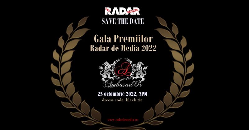 Cine sunt câștigătorii Galei Premiilor Radar de Media? Vezi lista completă aici!