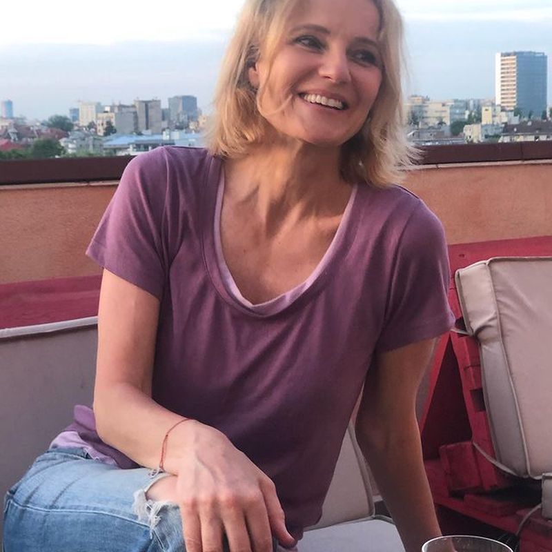 Actrița Lia Bugnar, dosar penal după ce a căzut singură cu bicicleta