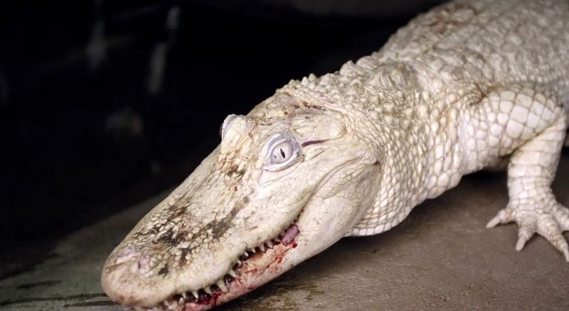 Aligator viu găsit în valiza unui bărbat care a aterizat pe un aeroport.