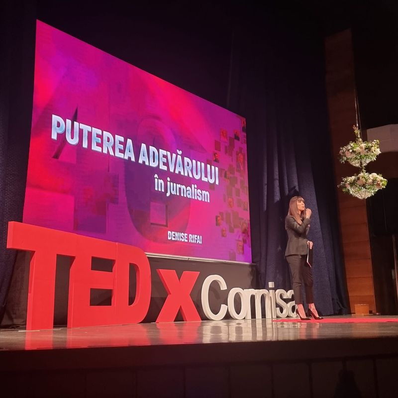 Denise Rifai, declarații în exclusivitate pentru Radio Impuls: „Am început la radio cu un buletin de știri”Denise Rifai, declarații în exclusivitate pentru Radio Impuls: „Am început la radio cu un buletin de știri”