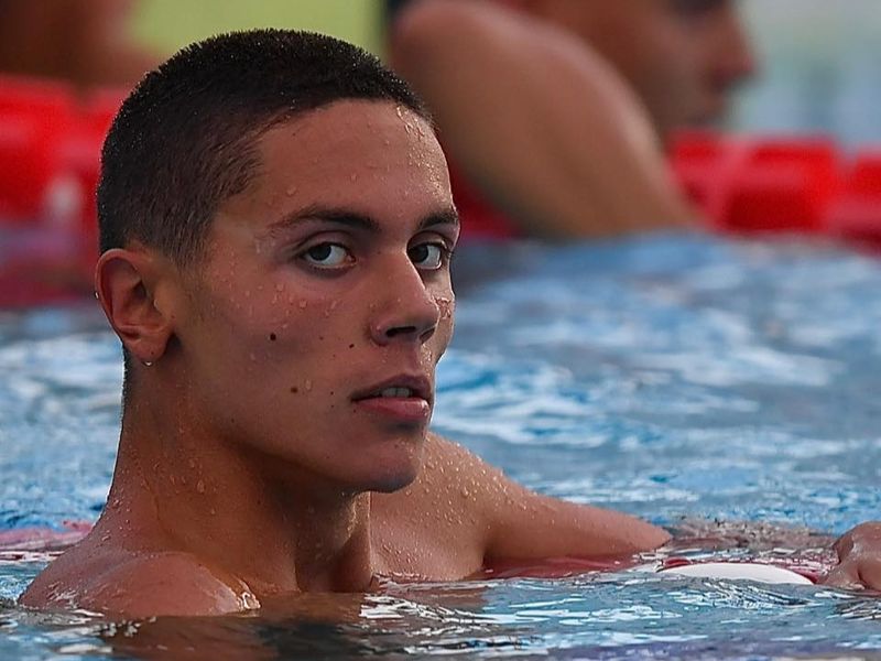 David Popovici revine în bazin