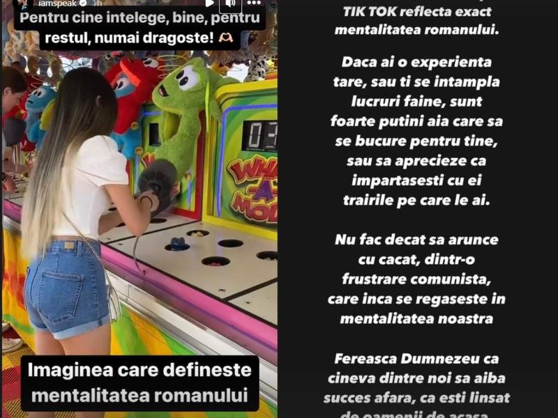 Speak, mesaj dur pentru cei care l-au criticat