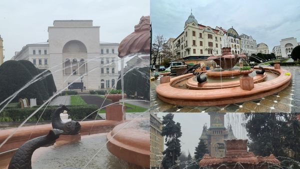 Dimineața Nebună: Fântâna cu Peşti, un simbol al oraşului Timişoara, val de reacții după ce a fost reabilitată. Locuitorii susțin că arată ca o ”oală de sarmale” - AUDIO