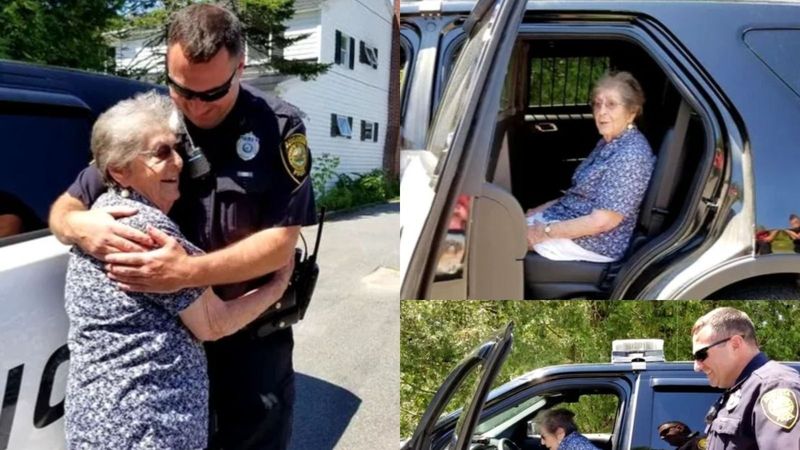 O femeie de 93 de ani și-a &icirc;ndeplinit cea mai mare dorință. A cerut să fie arestată chiar de ziua ei de naștere